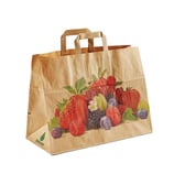 Papiertragetasche "Beeren" nassfest