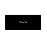 450 Preiskarten 128x54x0,5 schwarz matt