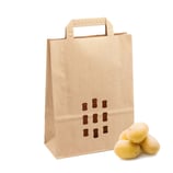 Papiertragetasche "9 Loch" 1 kg