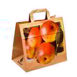Papiertragetasche "Apfel" nassfest