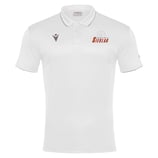 MACRON Draco Polo Weiß mit Sieglarer TV Basketball-Logo