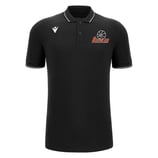 MACRON Comedy ECO Polo schwarz mit Sieglarer TV Basketball-Logo