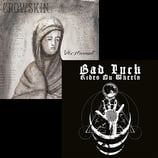 Bad Luck Rides on Wheels / Crowskin LP Split