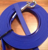 Schleppleine Beta Biothane 16mm/3m - blau