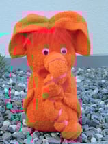 Elefant mittel / Orange