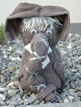 Elefant mittel / Grau