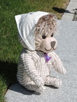 Baby Teddy mit Nuggi