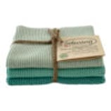 Solwang Wischtuch Set "Helles Petrol Kombi - BIO"