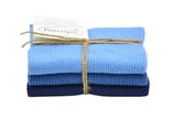 Solwang Wischtuch Set "Staubiges Blau Kombi BIO"