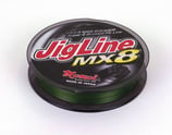 Momoi Jigline MX8 / Moss Green - 150m - Multifile Angelschnur / geflochten