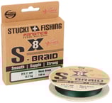 Stucki Fishing S-Braid X8 Moss Green 150m - Geflochtene Angelschnur