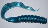 Profi Blinker XXL Tail Twister 45cm - Blue Glitter