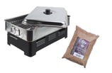 Snowbee Fish Smoker & Cooker / Smoke Oven KIT - Tisch-Räucherofen Starter-SET / mit Rauchmehl
