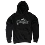 Stucki Fishing Hoodie Because Fanatics BLACK / Schwarz - Fischer-Kapuzenpulover