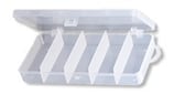 Stucki Fishing Löffeldose / Köderdose 5-Fächer / 17.5 x 9.5 x 3cm - 25400