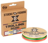 Stucki Fishing Trolling Braid X8 Multicolor 150m - Geflechtschnur Schleppangeln