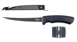 Stucki Fishing Fisch-Filetiermesser mit Messerschleifer 6" / 15cm - Fischmesser / Fishingknife