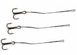 Predox Rigger Minnow Treble Stinger Hook - Angstdrilling montiert