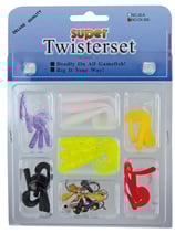 Red Eye Super Twister-Set Perch - Kunstköder Barsch-Kit