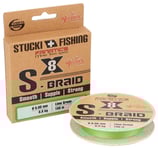 Stucki Fishing S-Braid Line X8 Lime Green 1500m - Geflochtene Angelschnur
