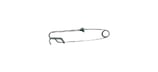 Stucki Fishing Spezialklammer Inox / Karabiner-Haken - Zubehör Schleppzügel
