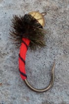 Drill Point Fishing Goldies Chinese Red Peacock - Goldkopfnymphe