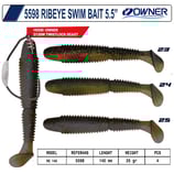 Owner Ribeye Swim Bait 5.5" / 140mm - Shad / Gummifisch