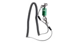 Stucki Fishing Magnetclip mit Kordel Grün - Sicherung Feumer / Watkescher-Befestigung