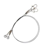 Savage Gear Titanium Jerkbait Trace 30cm / 0.60MM - 25KG - Snap/Swivel - Raubfischvorfach