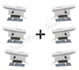 Savage Gear B-SG MP Paravane XL - KIT x6 (3xR. + 3xL.) - Trolling Sideplaner / Rutenhund / Schleppbrättli