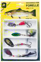 Red Eye Super Trout Set / Löffelsortiment - Spinner-Kit Forelle
