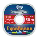 Stucki Fishing Excellence Coregoné Multicolor PE 0.12 - Felchen Angelschnur