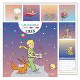 Calendrier 2026 "Le petit prince" la rose