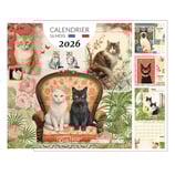 Calendrier 2026 "Gwenaelle Trolez Créations Chats"