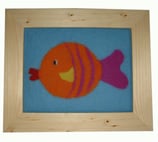 Kinder-Filz-Bild 015 Fisch