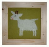 Kinder-Filz-Bild 008 Ziege