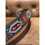 38" Gürtel mit Perlen