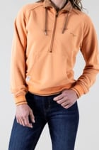 Kimes Half Zip Pulli Pastell Orange