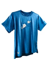 T Shirt Ice Blue Velvet