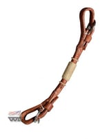 Curb Strap with Rawhide