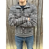 Henley Pullover Rock&Roll Denim