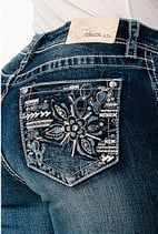 Grace In LA "Floral Emb" noch Grösse 29 und 30