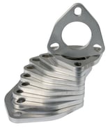 PLATINE INOX 3 TROUS DIAMETRE 60mm