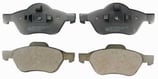 JEU DE 4 PLAQUETTES DE FREIN AVANT DENCKERMANN POUR RENAULT