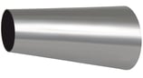 REDUCTEUR CONIQUE INOX ASYMETRIQUE LONG 101.6/60mm