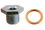 KIT BOUCHON DE VIDANGE M14X125 + JOINT CUIVRE PEUGEOT / CITROEN