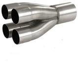 SORTIE COLLECTEUR 4 EN 1 INOX ENTREES 4 X 45mm INTERIEUR ET SORTIE 76mm EXTERIEUR