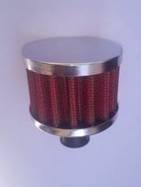 FILTRE DE RENIFLARD 9mm SILVER