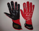 GANTS DP RACE EXCELLENCE ROUGE ET NOIR HOMOLOGUES FIA