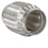 FLEXIBLE ECHAPPEMENT INOX DOUBLE TRESSE DIAMETRE INTERIEUR 56mm